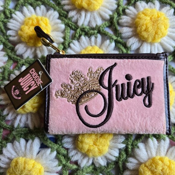 Juicy Couture Accessories - Juicy Couture Small Pink Coin Purse